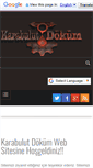 Mobile Screenshot of karabulutdokum.com